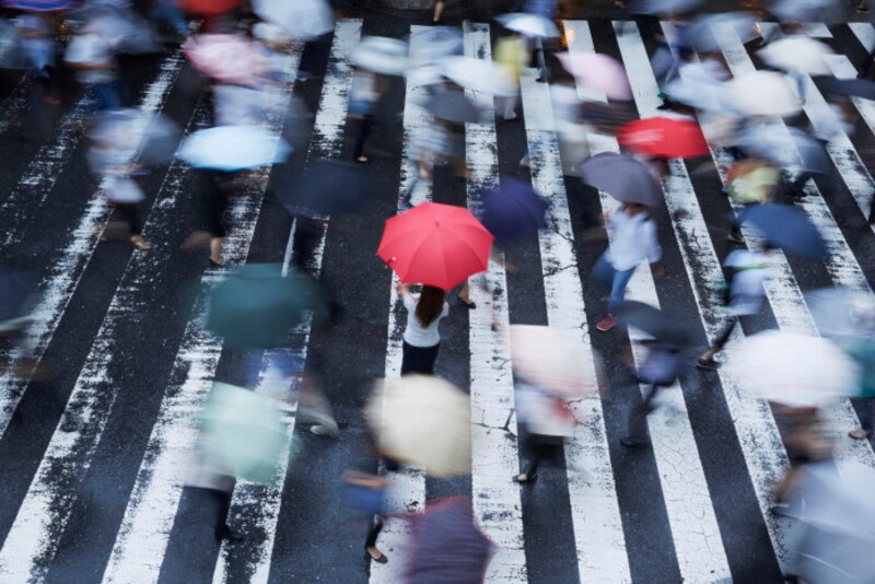 「梅雨」をあらわすことばにも、「入梅」「長雨」「霖雨」などがある