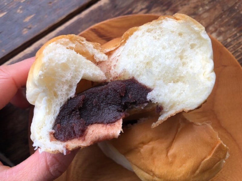 あんは甘味が強い