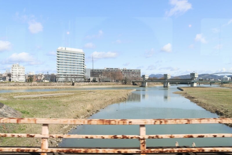 旭川に架かる橋