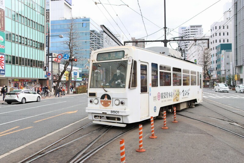 きびだんごラッピング電車
