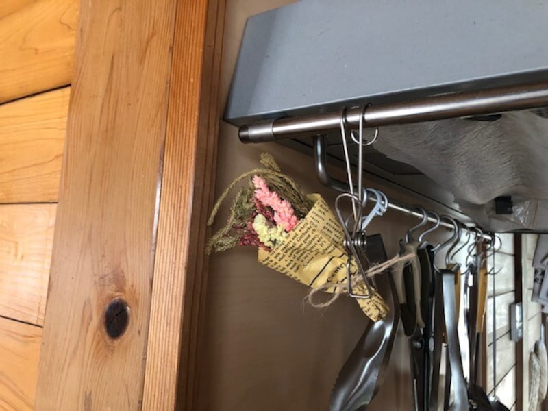 クリップでとめる