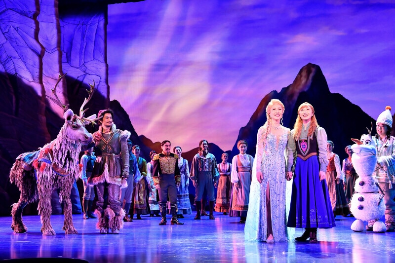 『アナと雪の女王』©Disney 撮影:阿部章仁