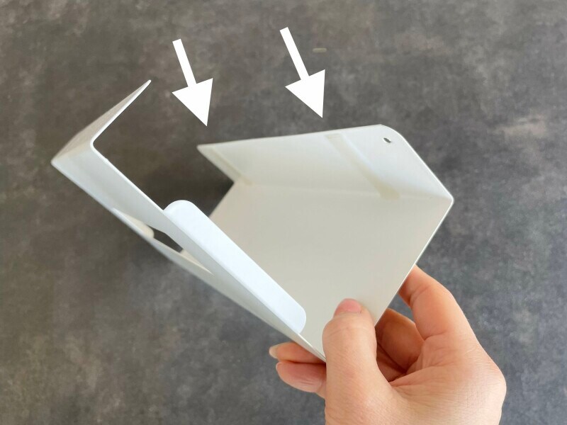 滑り止めがついている