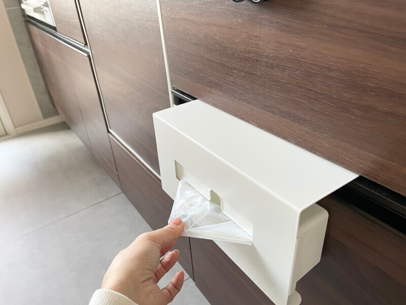 ポリ袋の収納にも使える