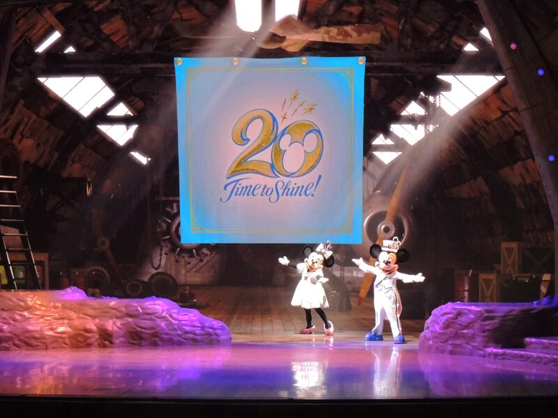 東京ディズニーシー20周年“シャイニング・ウィズ・ユー”