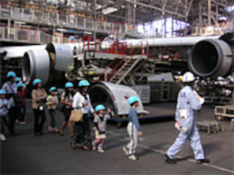ANA「機体工場見学」