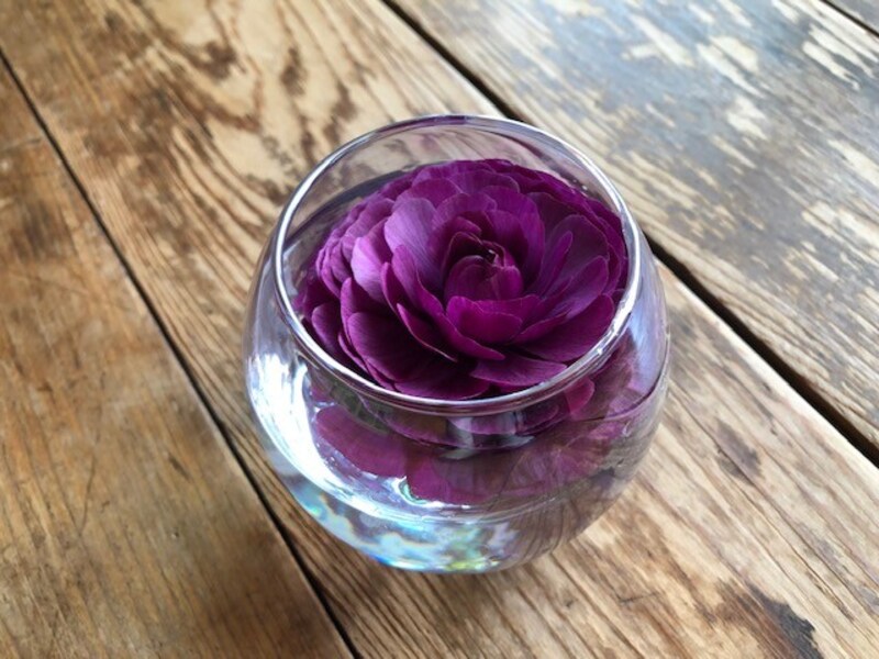 「グラスベース(オーロラスフィア)M」を使用