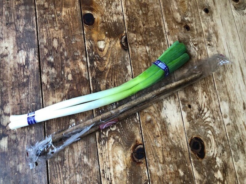 置き場所に困る長いゴボウやネギ