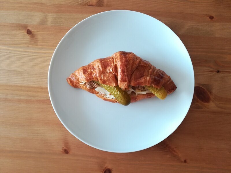 成城石井の「発酵バターのクロワッサン」アレンジ