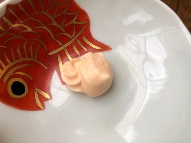 業務スーパーの明太マヨ「めんたいマヨソース」はピリ辛