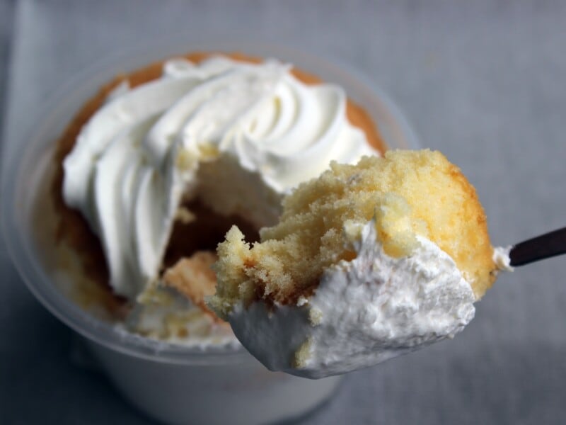 おぼれクリームのスイーツ