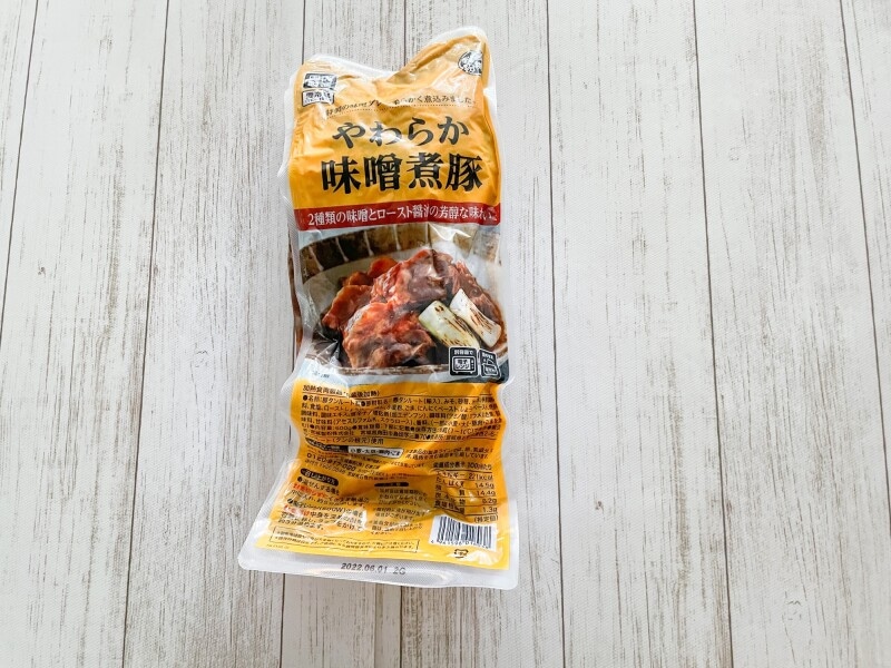 業務スーパーの「やわらか味噌煮豚」