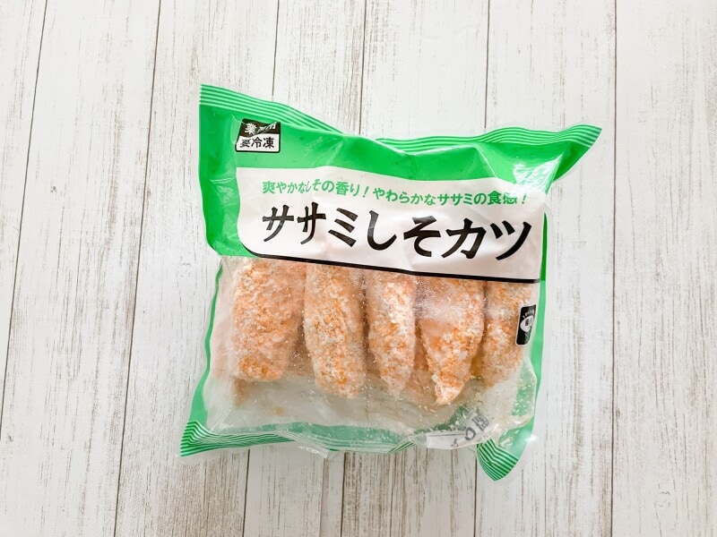 業務スーパーの「ササミしそカツ」