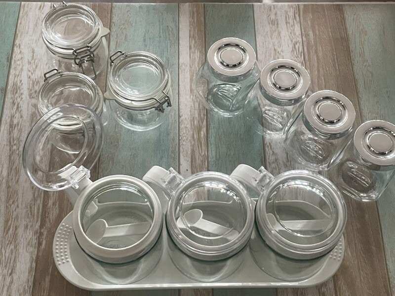 イケアの保存容器3種