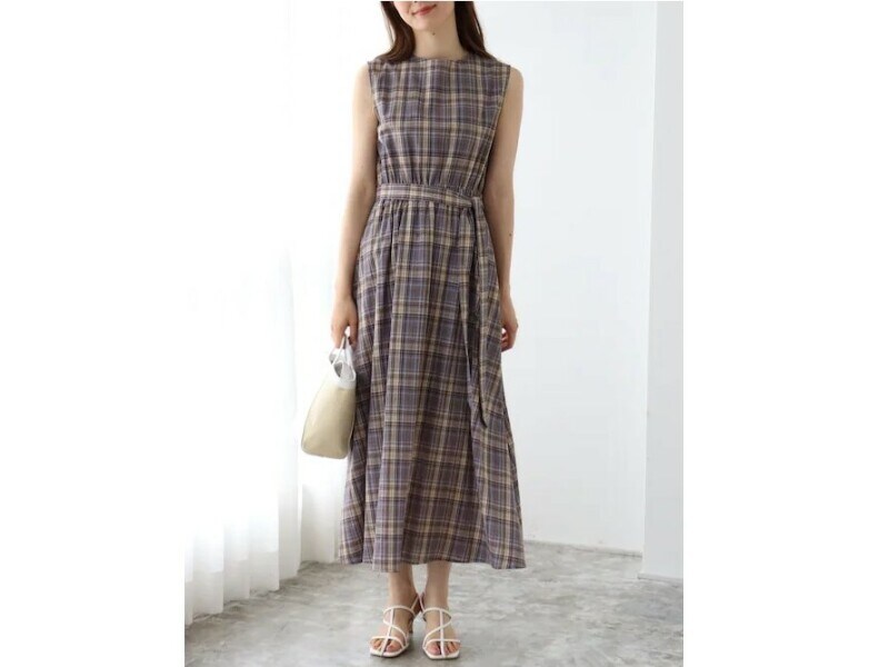 綿100%で気持ちがよく、涼やかな色使いのチェック柄が大人向け 出典:WEAR