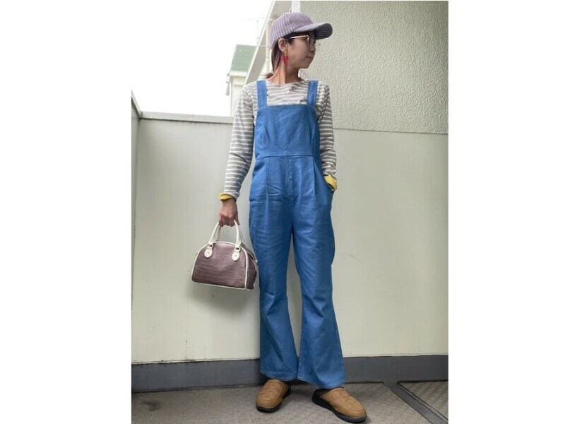 使いやすいボーダートップス&シューズをワークマンで揃えて 出典:WEAR