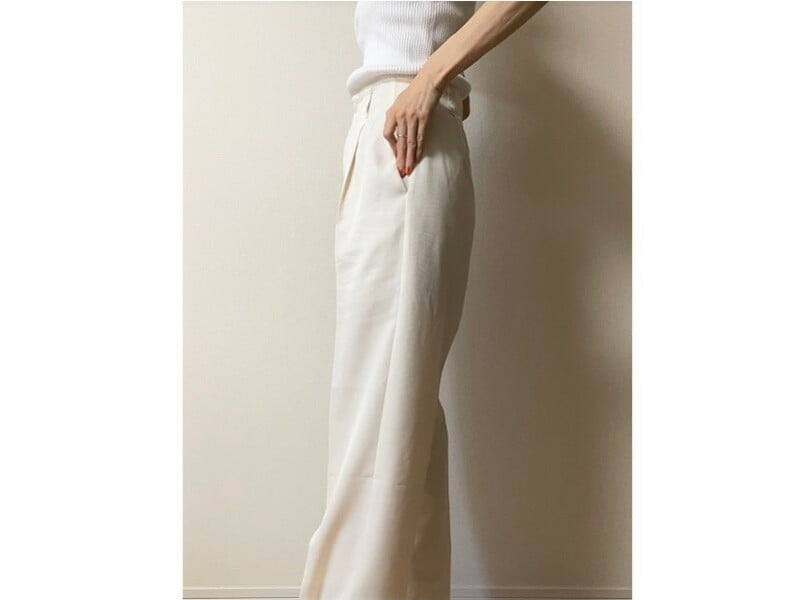 後ろゴム&筒の太さも太めなので締め付け過ぎず、楽に履けます