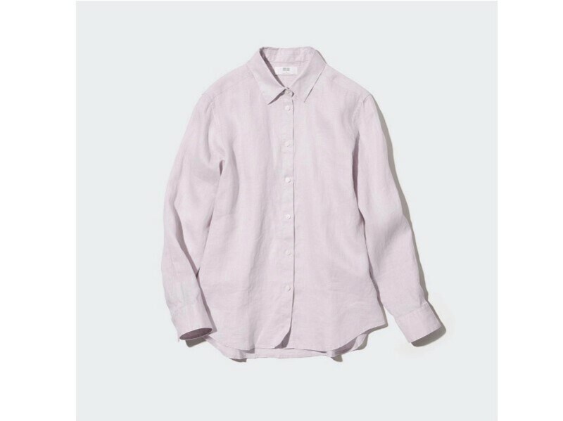 ユニクロ　プレミアムリネンシャツ　2990円（税込）
