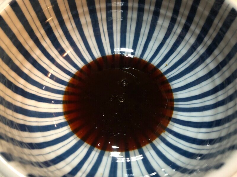 スープの原液。ここにお湯を注ぐ