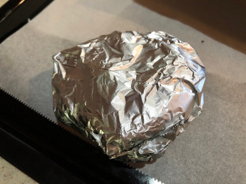 ケンタッキーの「オリジナルチキン」をオーブンレンジで温める