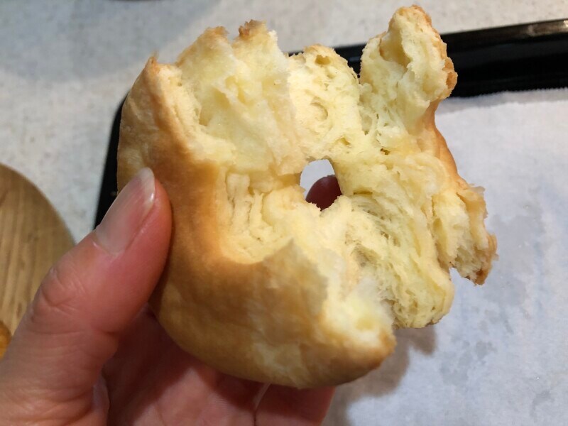 中はしっとりしている