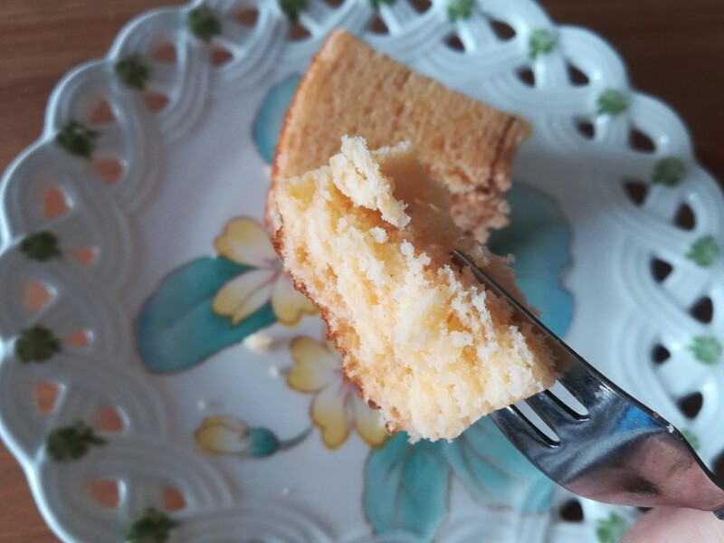 バウムクーヘン「しっとりミルクバウム」の味