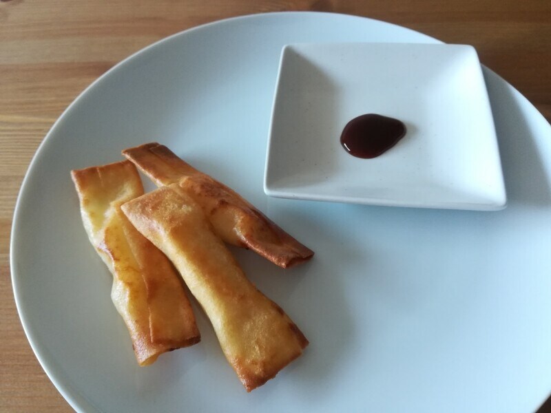 業務スーパーの「チーズ＆ポテトスティック」ソース