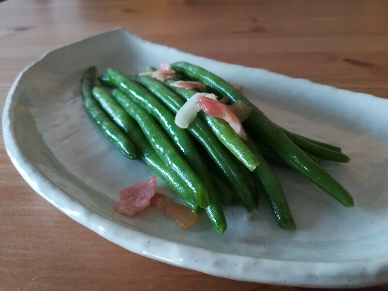 業務スーパーの冷凍野菜「いんげん」アレンジ