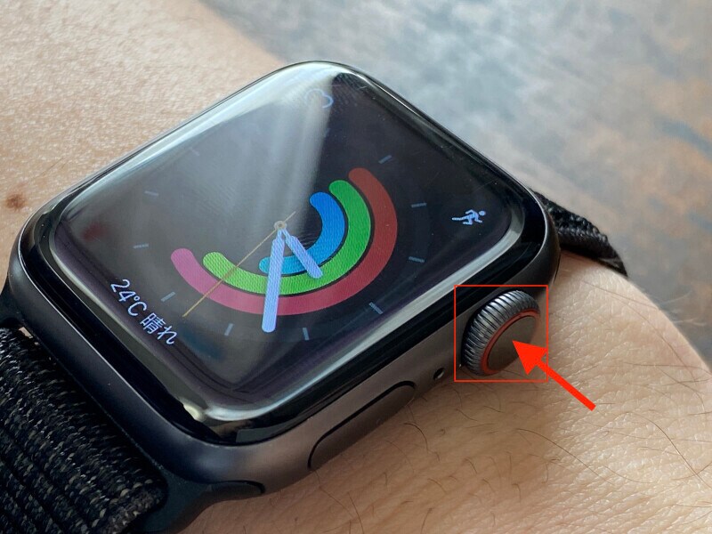 Apple Watchのデジタルクラウン