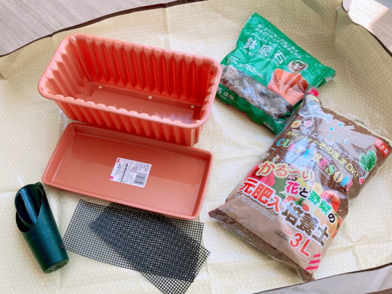100均の豆苗プランターでプチ節約