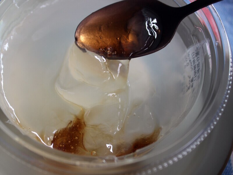 スプーンで食べる　くちどけわらび