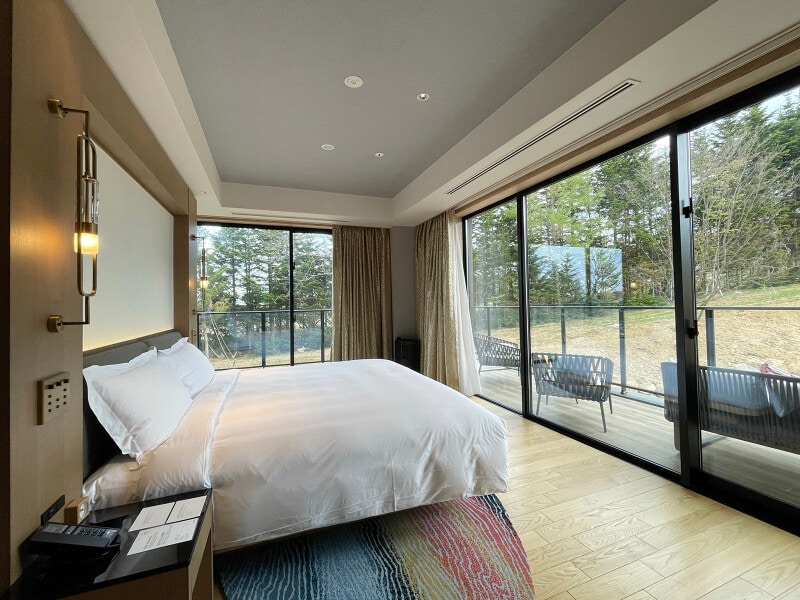 最大4名まで泊まれるAPPIスイートは131.35平方メートル