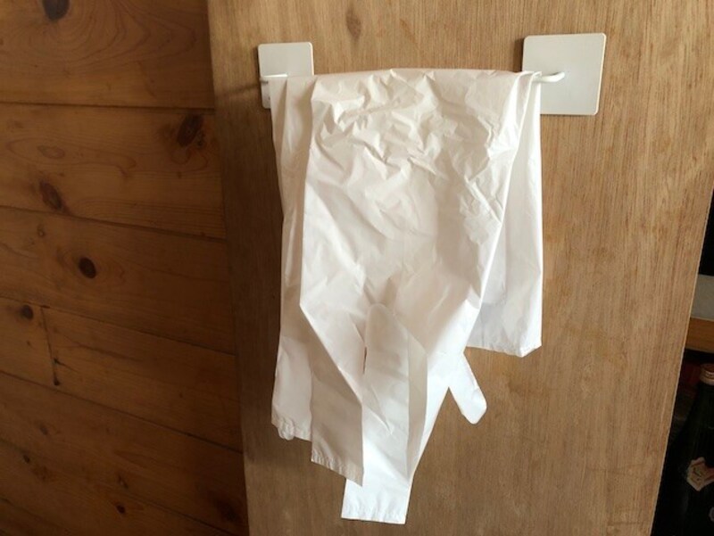 ゴミ袋かけにもなる