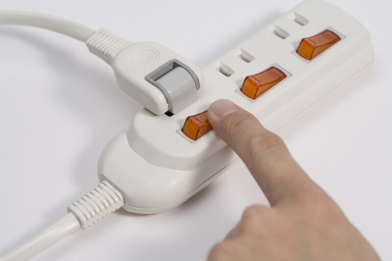 待機電力カットできるコンセント