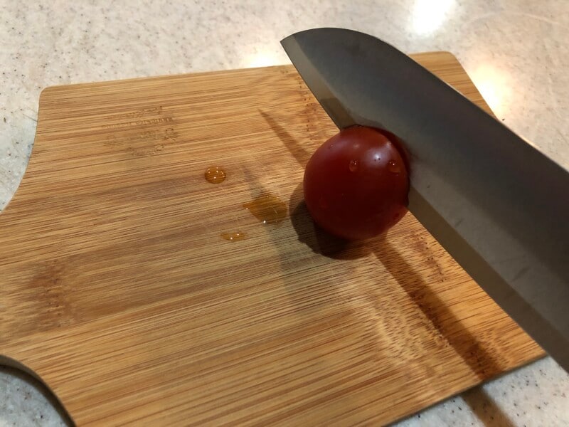 包丁を入れる時に、少し抵抗がある