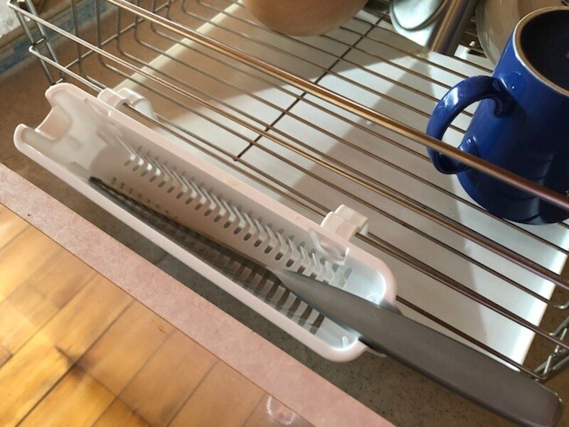 ダイソーで買える「包丁用水切り」