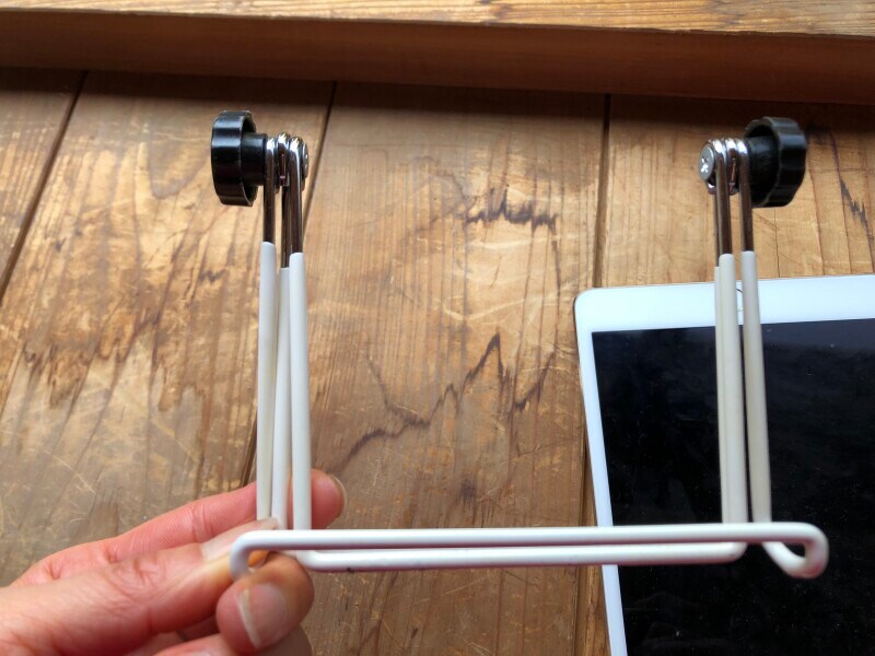 使わない時は、コンパクトに畳んでおける