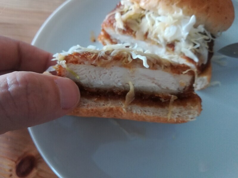 ケンタッキーの「和風チキンカツサンド」