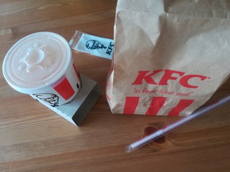 ケンタッキーの「和風チキンカツサンド」