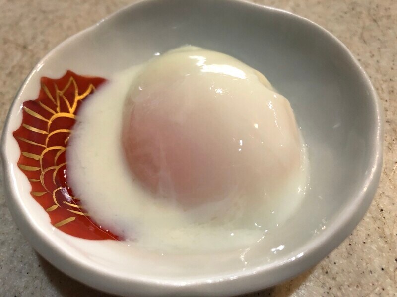 トロンとした温泉たまご