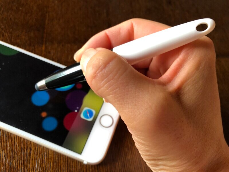 太めのペンで、ゲームに向いている