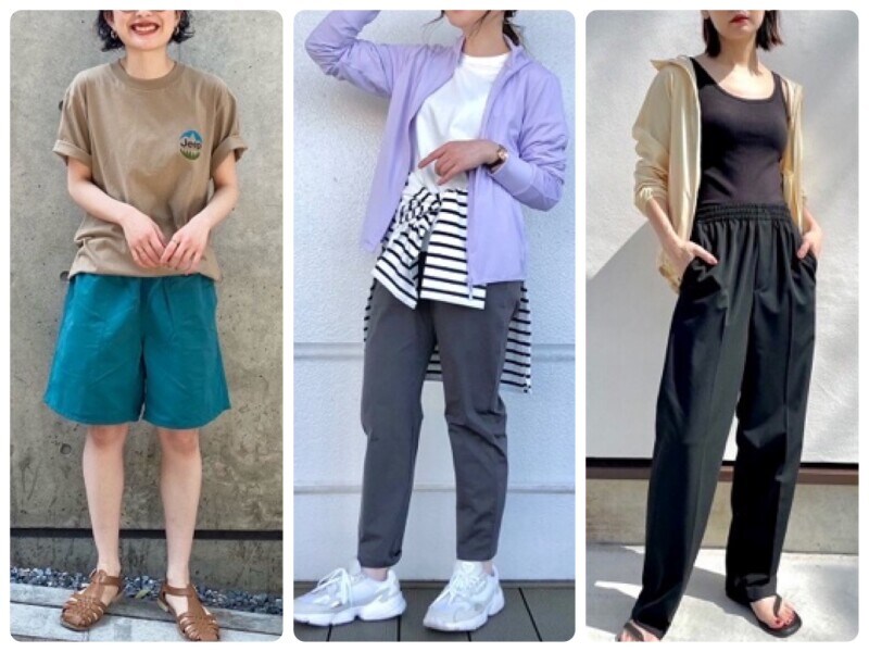 夏のアウトドアやスポーツ時に頼れるアイテムもユニクロで！