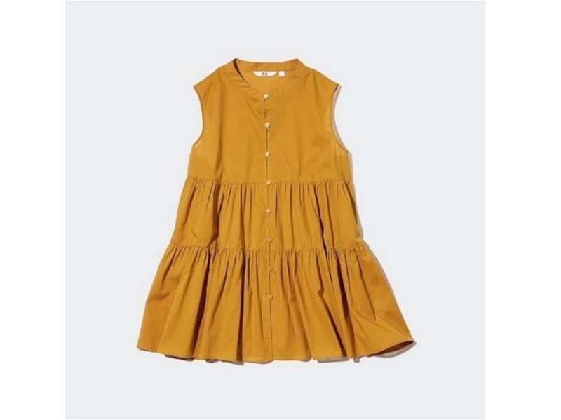 ユニクロ コットンギャザーブラウス 1990円(税込)