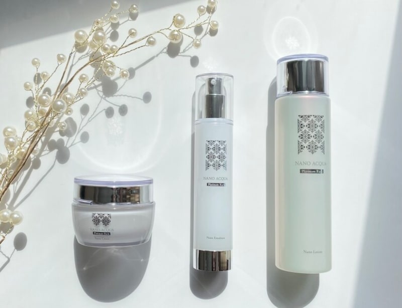 フェヴリナ,プラチナムリッチ,ナノローション,ナノエマルジョン,ナノクリーム