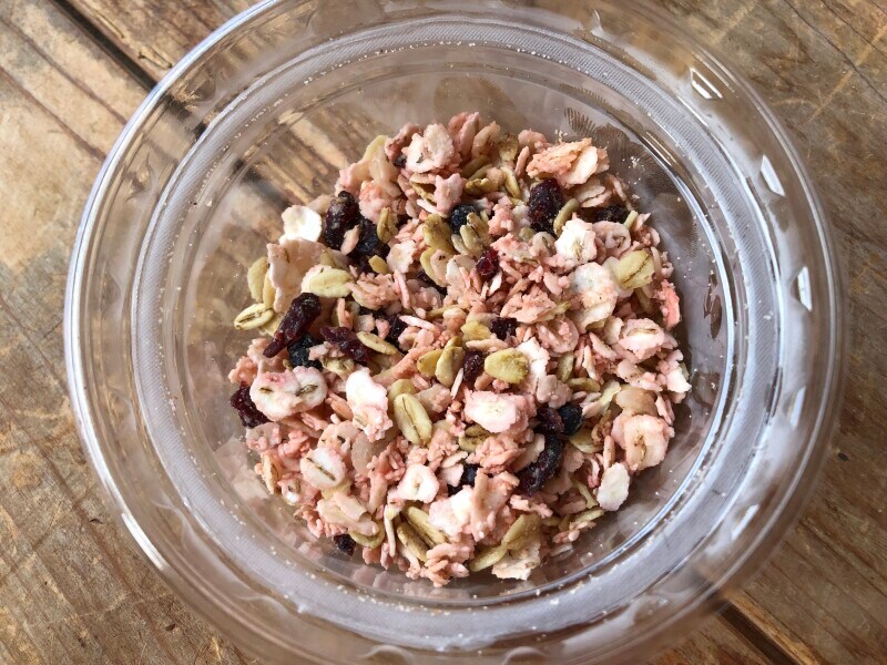 シリアルの食感も良い