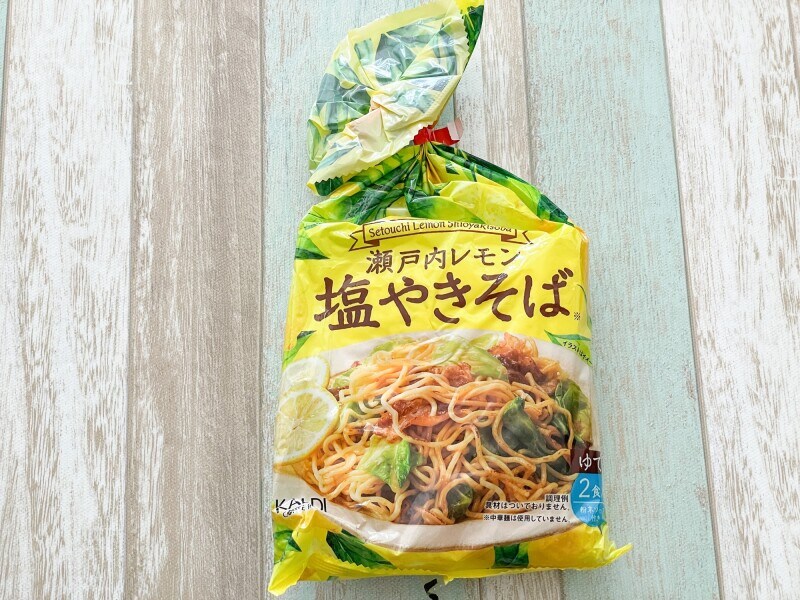 カルディ夏のおすすめ瀬戸内レモン塩やきそば