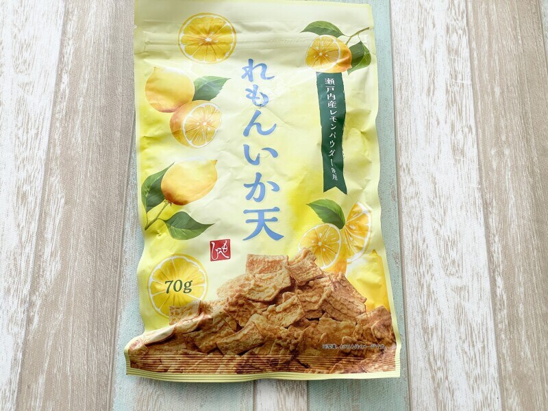 カルディのおすすめれもんいか天