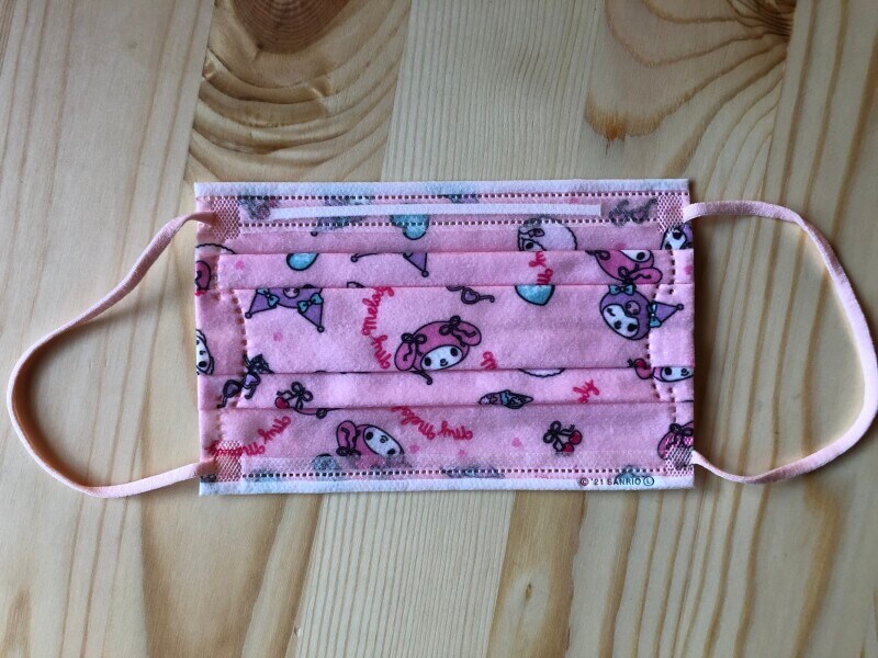 マイメロディ、クロミ、マイスウィートピアノのイラスト入り