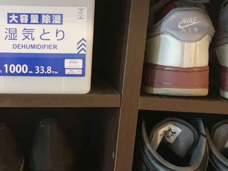 靴箱の除湿剤