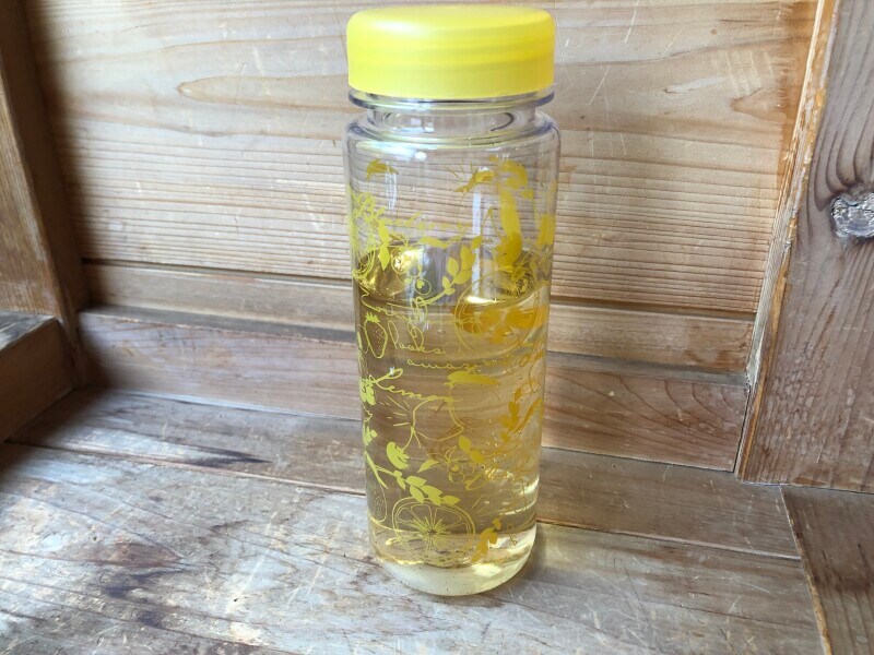 飲みやすい温度の飲み物を入れるだけ